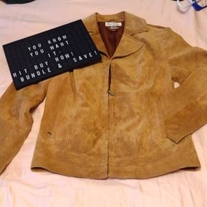 100% Suede Jacket--LIKE NEW!!